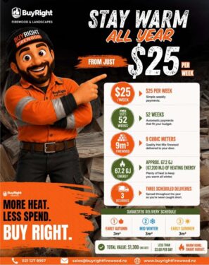 Stay Warm for $25 per week